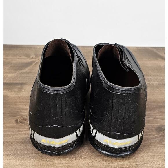 LaCrosse Tracktion Reflector Ice Traction Overshoe 2 buckle rubber boot men's 10 - Picture 3 of 8